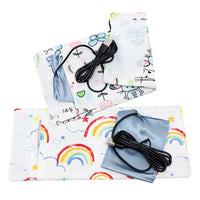 Usb Charging Baby Bottle Warming Cover Set of 2 - Dino & Cars - Rainbow & Cars - Unisex
