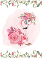Girls: Set of 3 - Floral Flamingo Canvas & More 