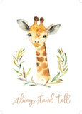 Set of 3 Unisex Safari Animals 1 Canvas & More 
